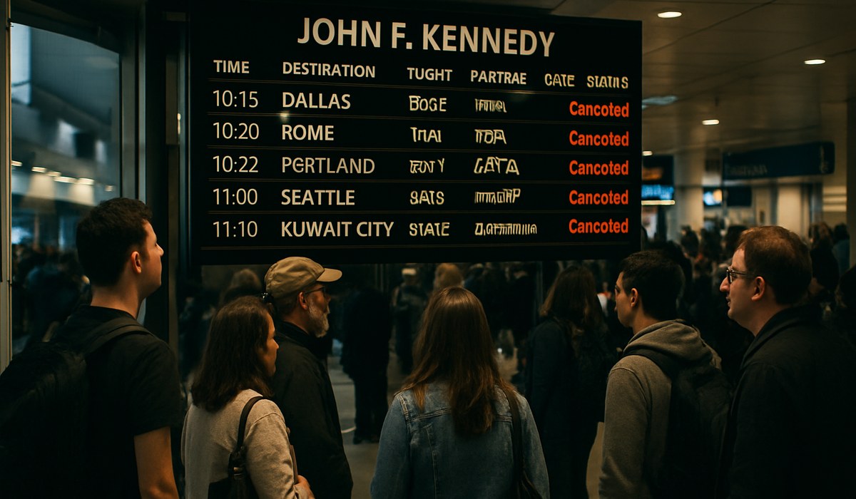 Delta, Qatar Airways Cancel 6 Flights at JFK; 100+ Delays Hit NYC Hub