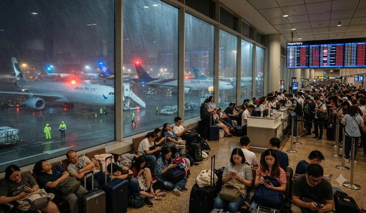 Asia Aviation Alert: Monsoon Storms Trigger 6,639 Flight Delays