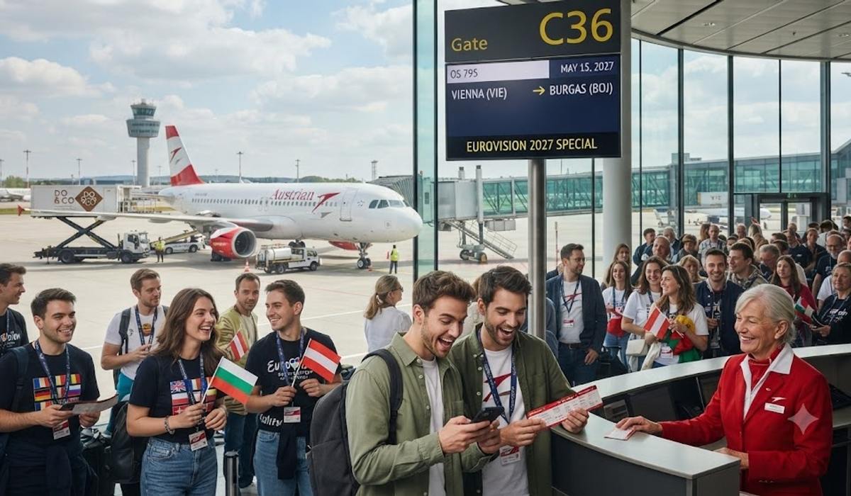 Austrian Airlines Advances Vienna-Burgas Schedule for Eurovision 2027