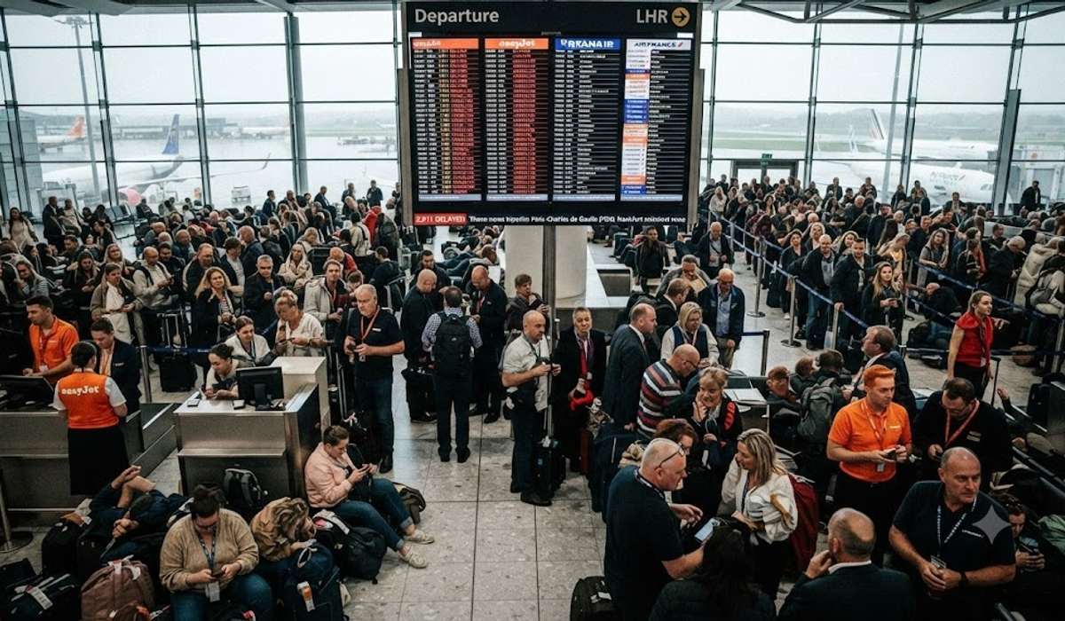 European Aviation Crisis: 2,911 Flights Delayed and 83 Cancelled Across 16 Major Hubs