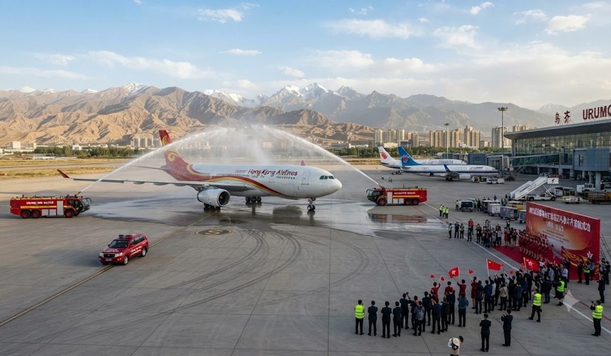Hong Kong Airlines Debuts First Nonstop Service Between Hong Kong and Urumqi
