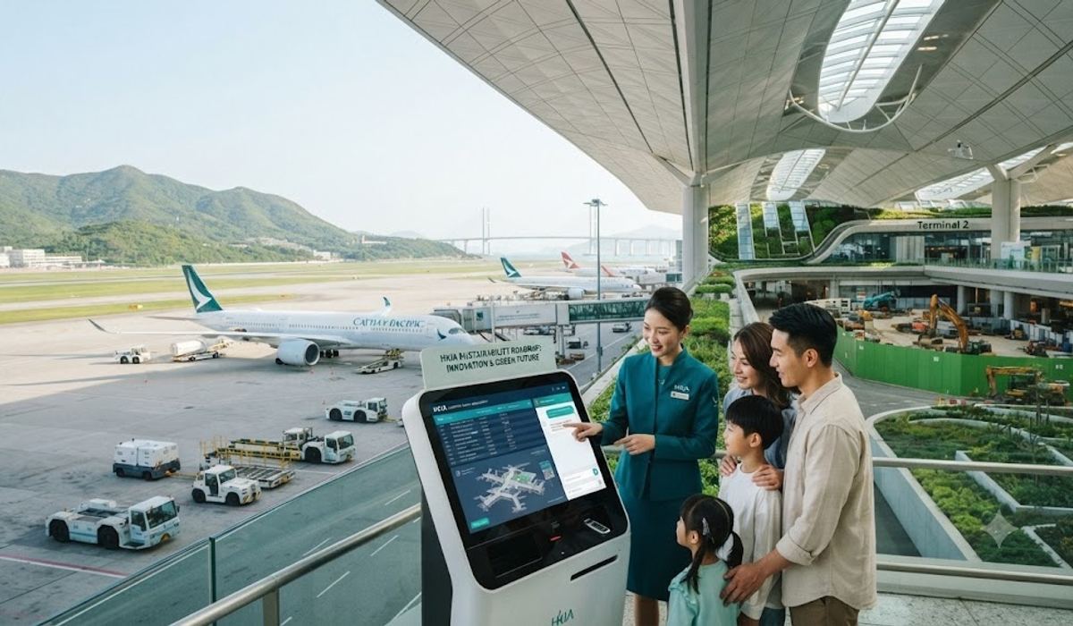Hong Kong International Airport Integrates Generative AI and Green Infrastructure in New Sustainability Roadmap