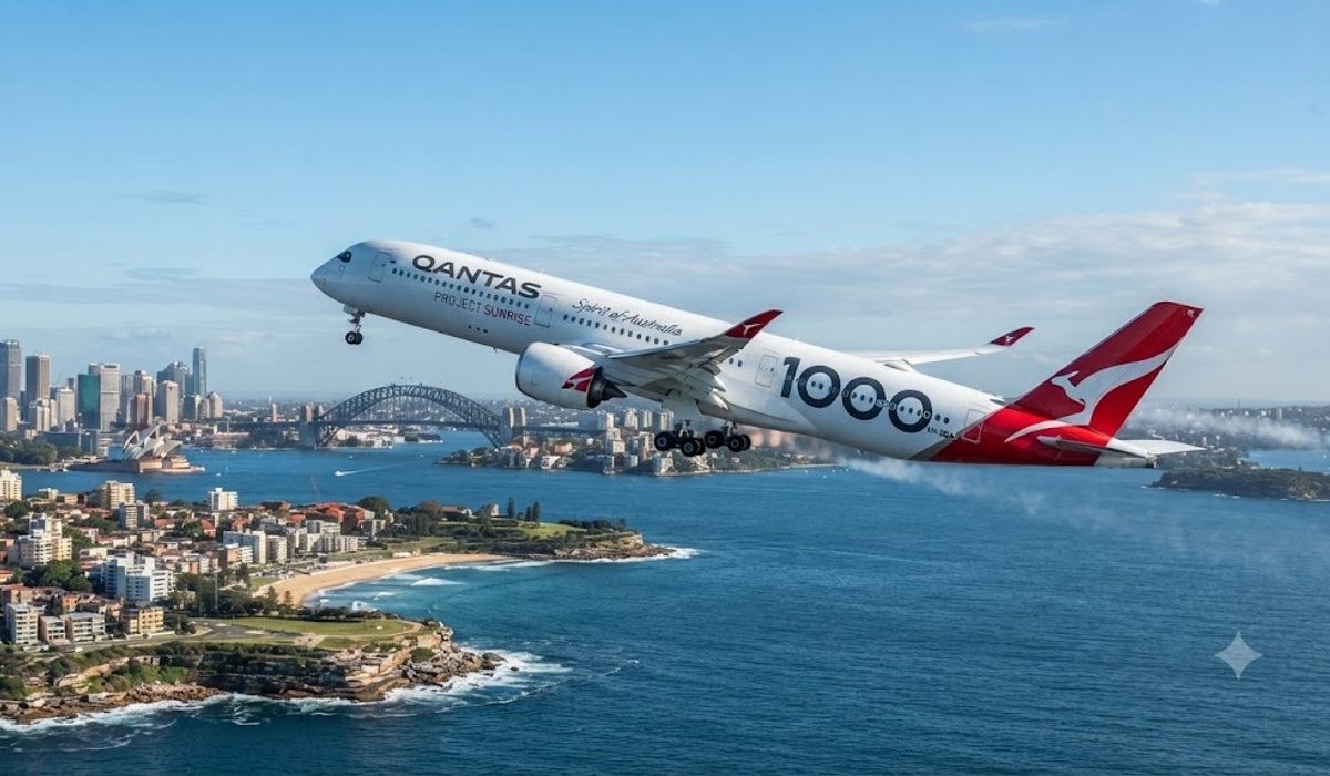 Qantas Accelerates Project Sunrise with A350-1000ULR Fleet Integration