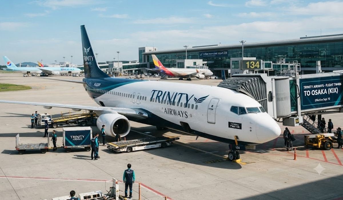 T’way Air Rebrands as Trinity Airways Effective September 10