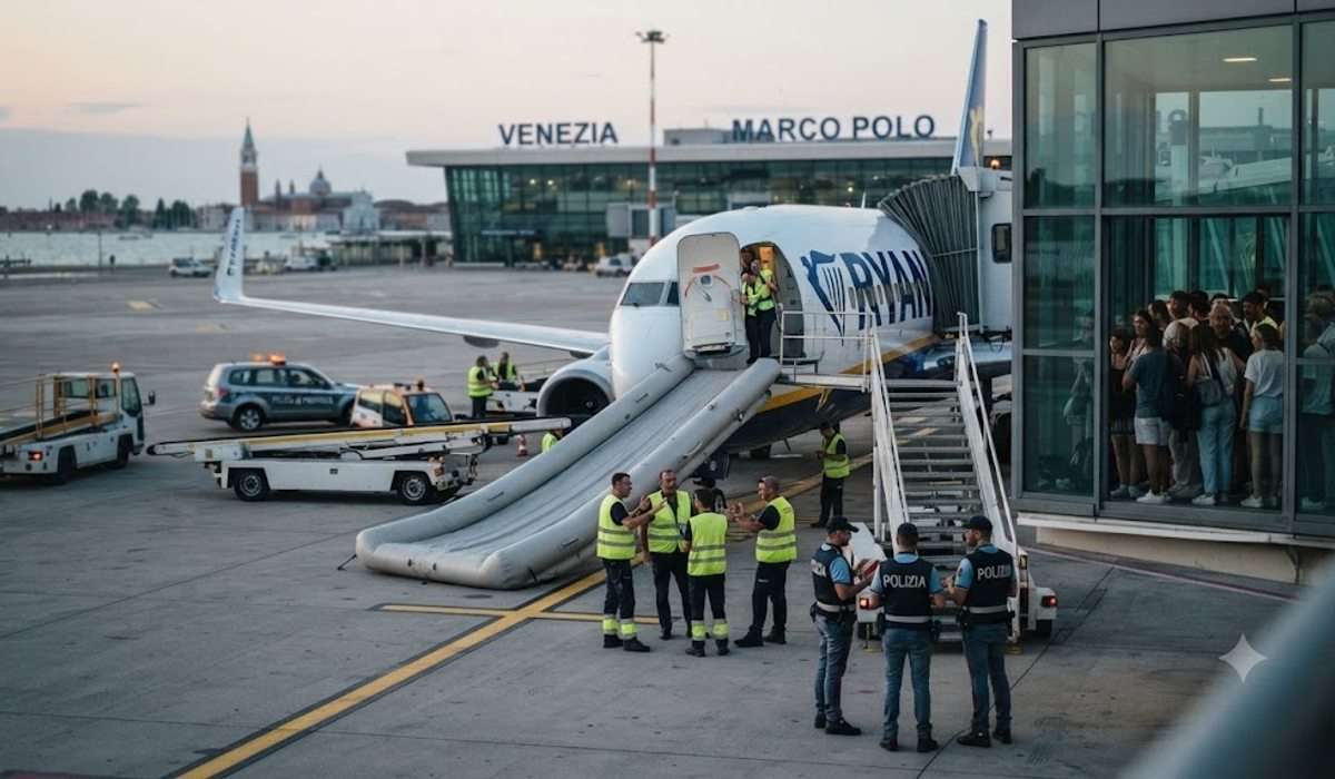 Venice Marco Polo Airport Issues Security Warning After Emergency Exit Breaches
