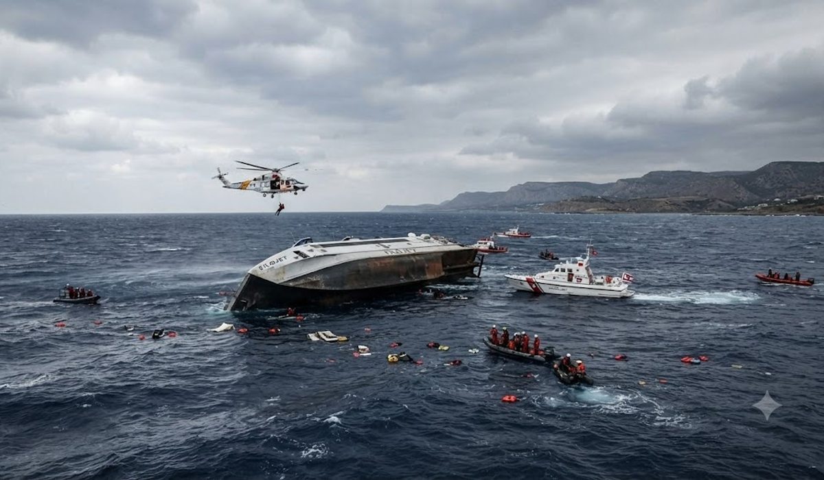 FILOJET Ferry Capsizes Off Northern Cyprus: 7 Dead, 23 Missing