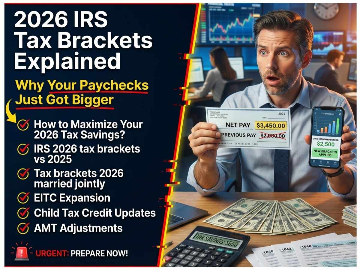 2026 IRS Tax Brackets Explained: Why Your Paychecks Just Got Bigger