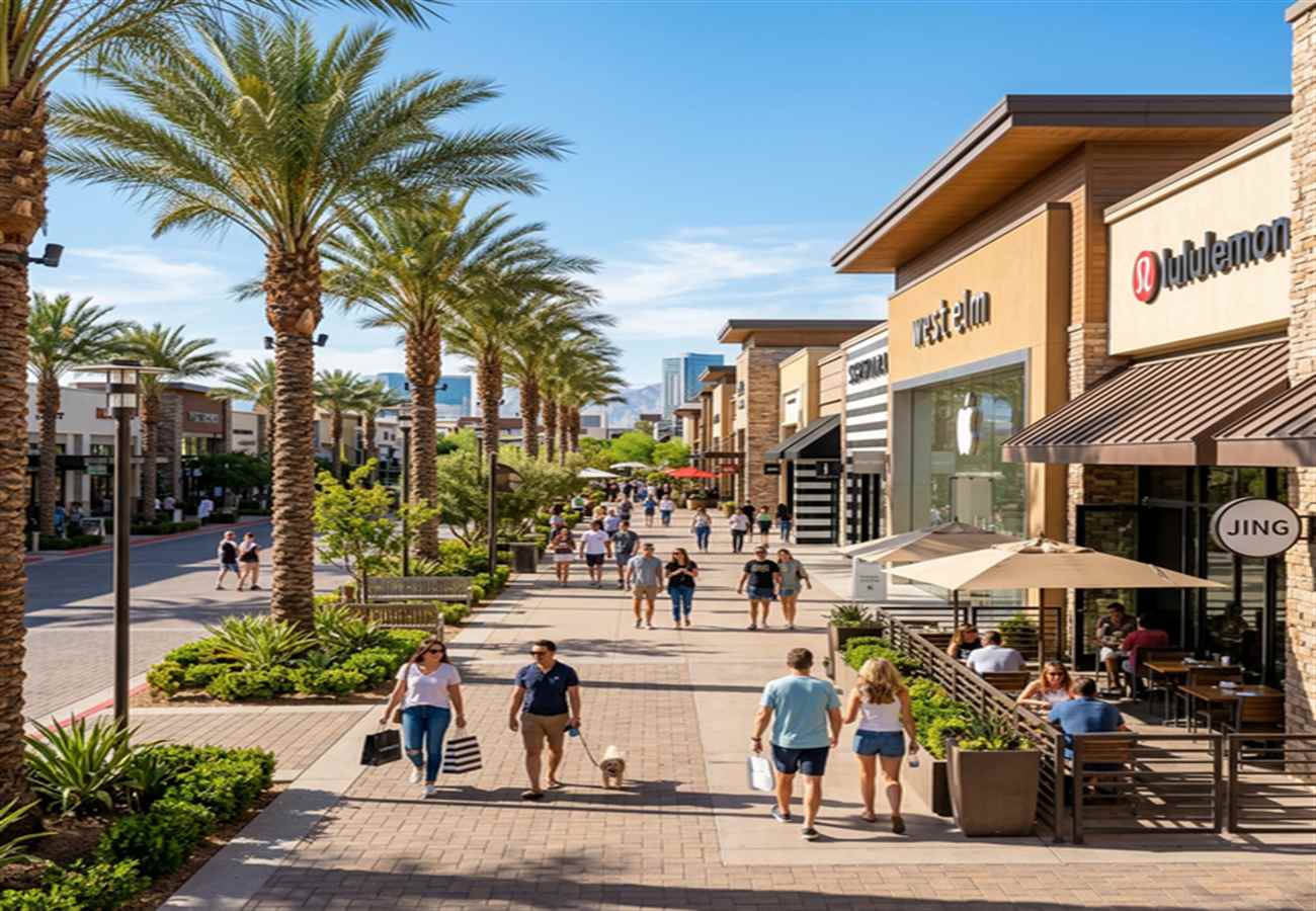 Downtown Summerlin Pedestrian Promenade
