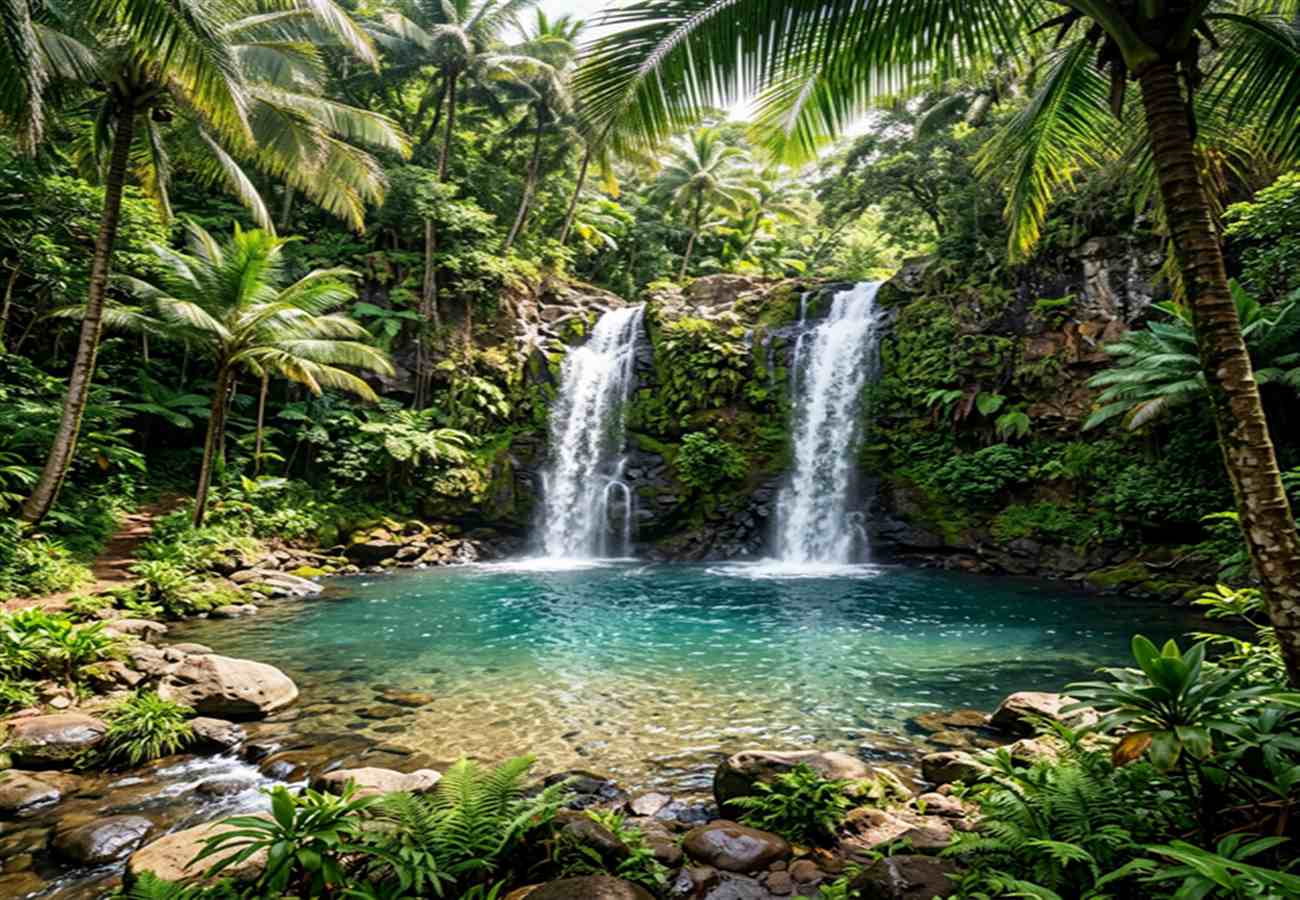 Twin Falls Maui — tropical waterfall and swimming hole at the start of the Road to Hana