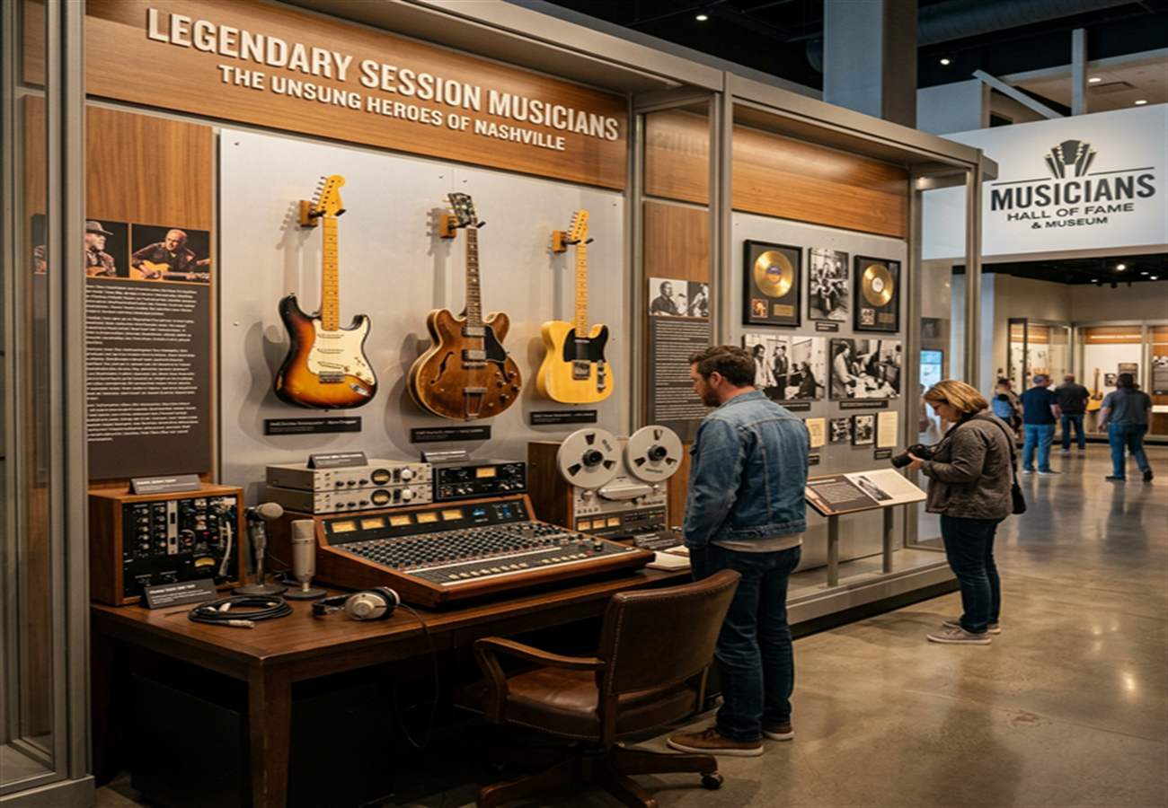 Musicians Hall of Fame Exhibit