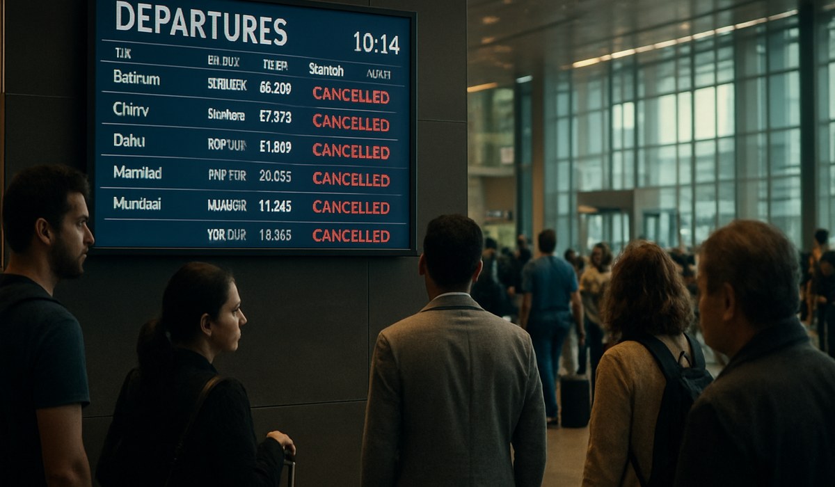 Abu Dhabi Airport Flights Disrupted: Major Cancellations to Four Regional Hubs