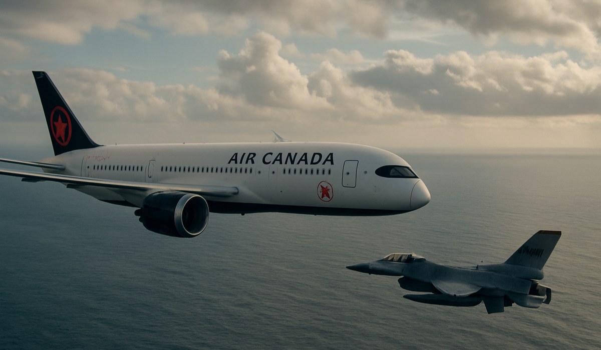 Aeroplan NORAD Security Alert: Air Canada Flight Intercepted Over Atlantic