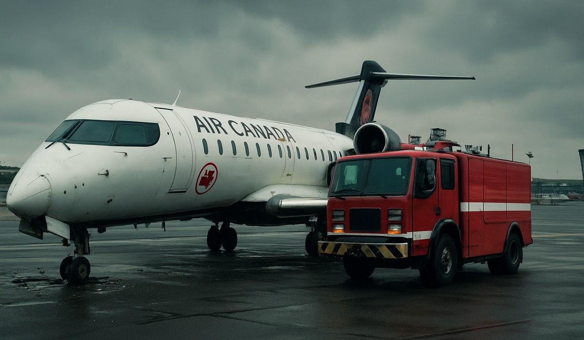 Air Canada CRJ-900 Ground Collision at LaGuardia: Airport Operations Halted March 2026