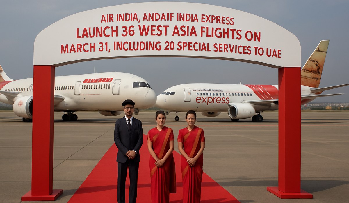India Express Launch: Air India Deploys 36 West Asia Routes in March 2026