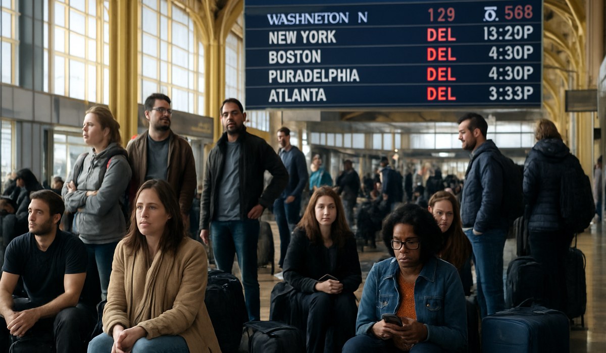 Airlines Stranded: Reagan National Hit by 134 Delays, 4 Cancellations Today