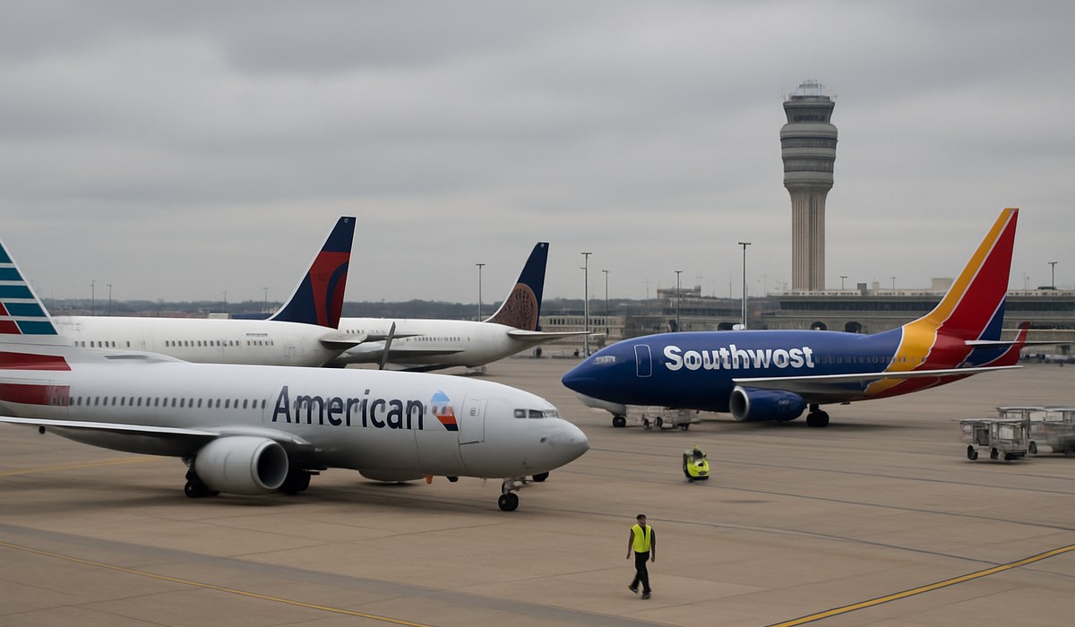 American Airlines & Delta Chaos: Chemical Smell Halts FAA Facility, Ground Stops at DC-Area Airports