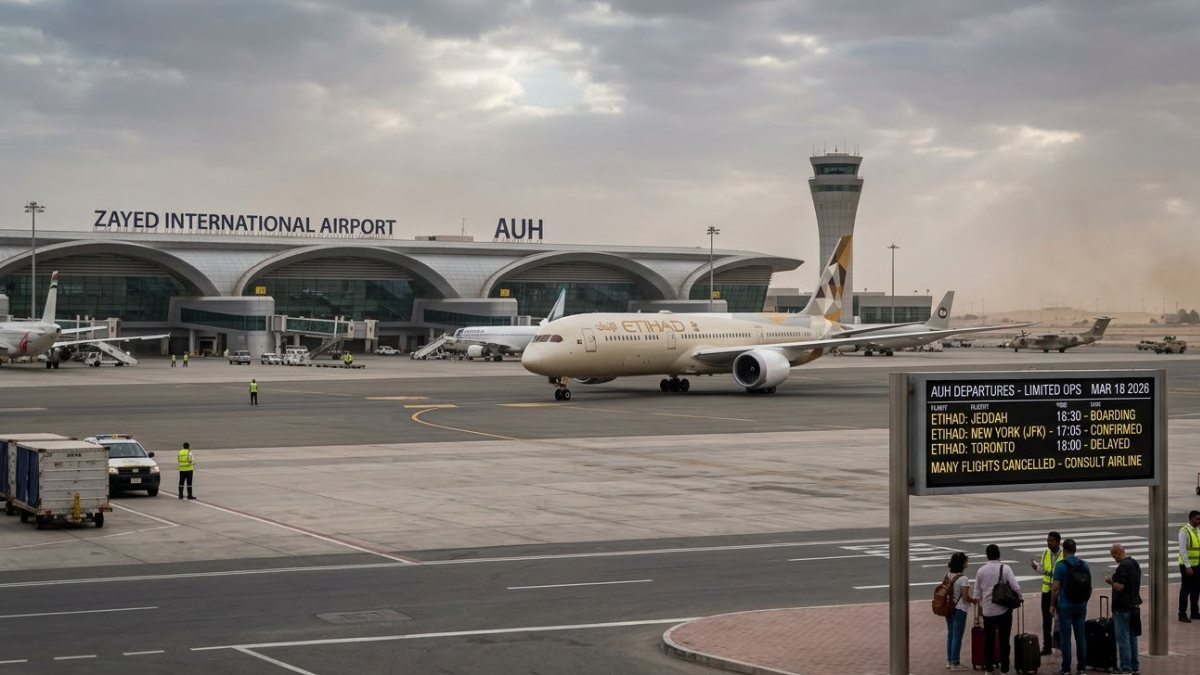 AUH Chaos: Zayed Airport Limited Ops Amid Airspace Tensions