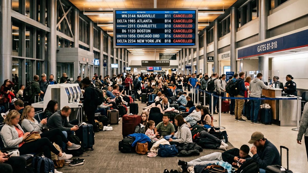 Charleston Airport Hit: 40 Flights Canceled to JFK, Chicago & LaGuardia