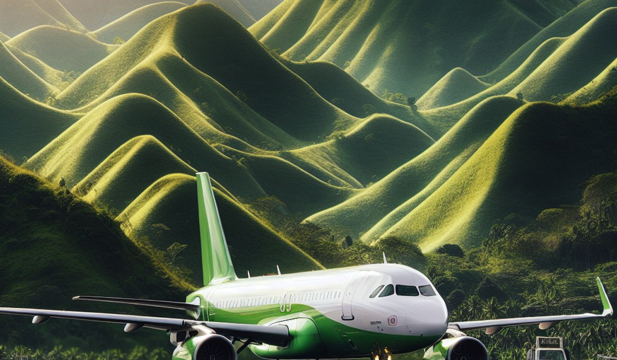 Citilink Airbus A320-200 aircraft at Jakarta airport with Bengkulu route signage, representing budget airline expansion in Indonesia's domestic aviation market