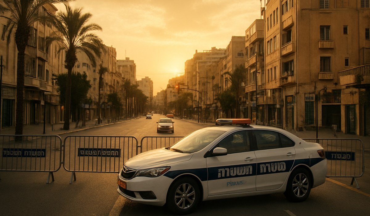 Dozens Detained Aviv: Police Disperse Anti-War Protest Saturday