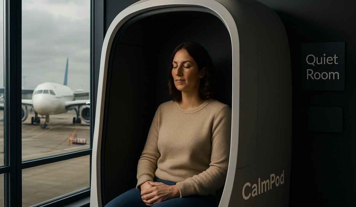 East Midlands Airport CalmPod: New Sensory Pod Sets Travel Standard