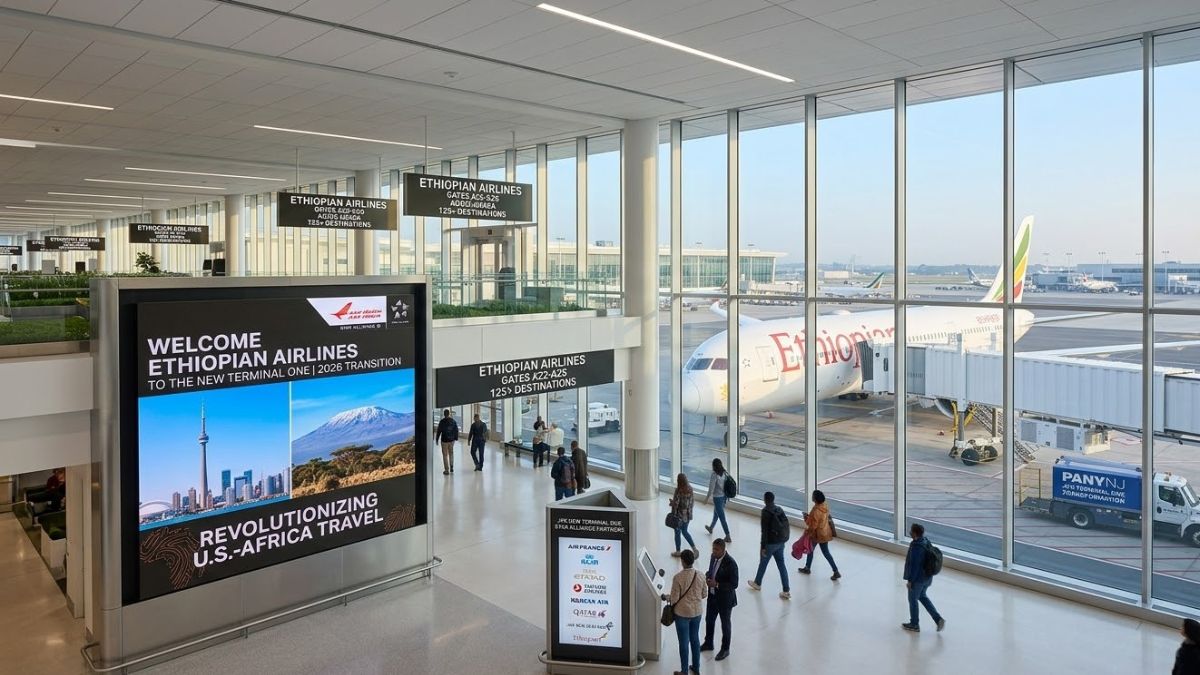 Ethiopian Airlines Moves to JFK's New Terminal One — Africa Travel Transformed