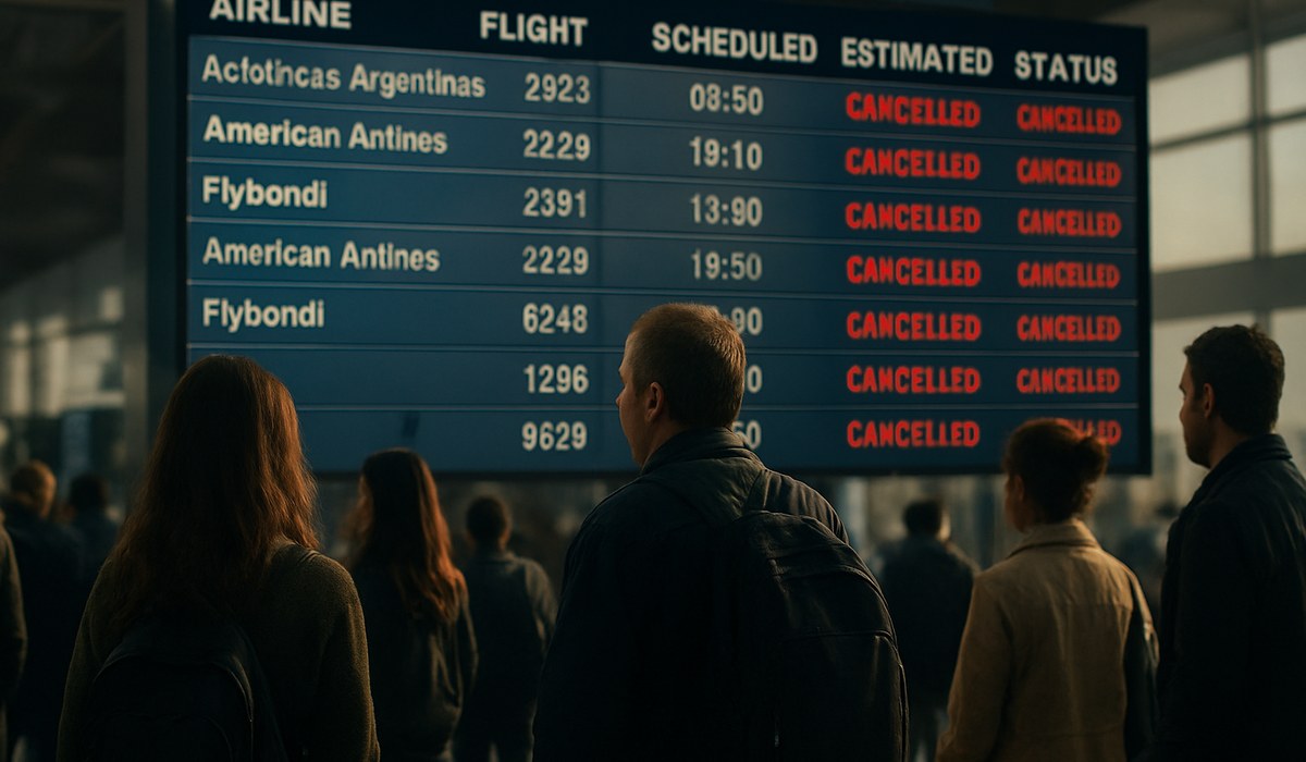 Flight Disruptions Argentina: 10+ Cancellations Hit Aerolíneas, American Airlines, Flybondi