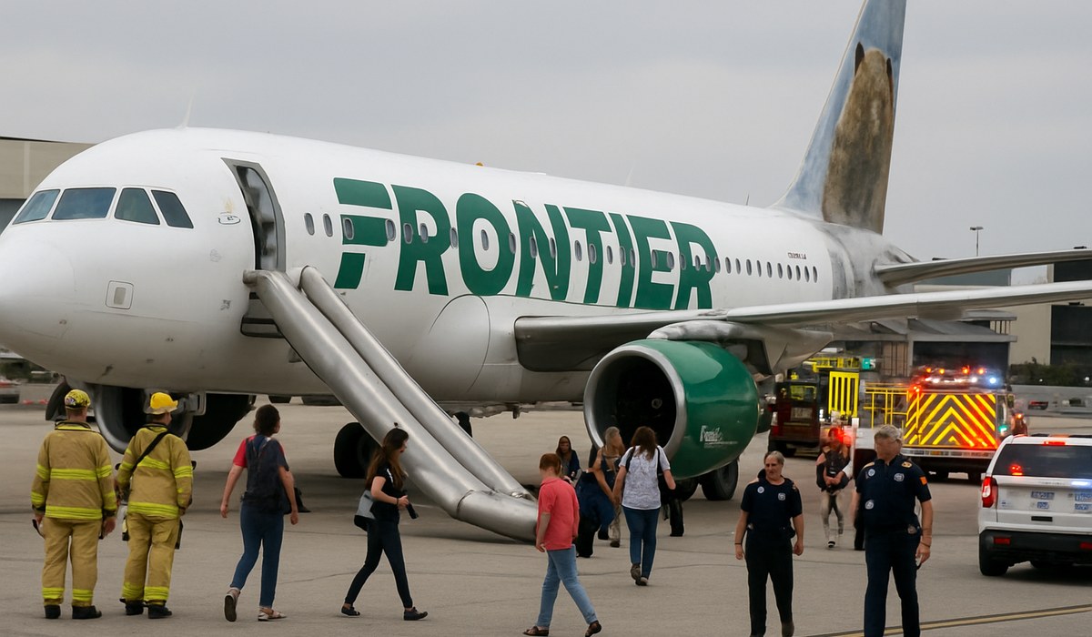 United States Frontier Airlines A320 Executes Emergency Landing Amid Bomb Threat