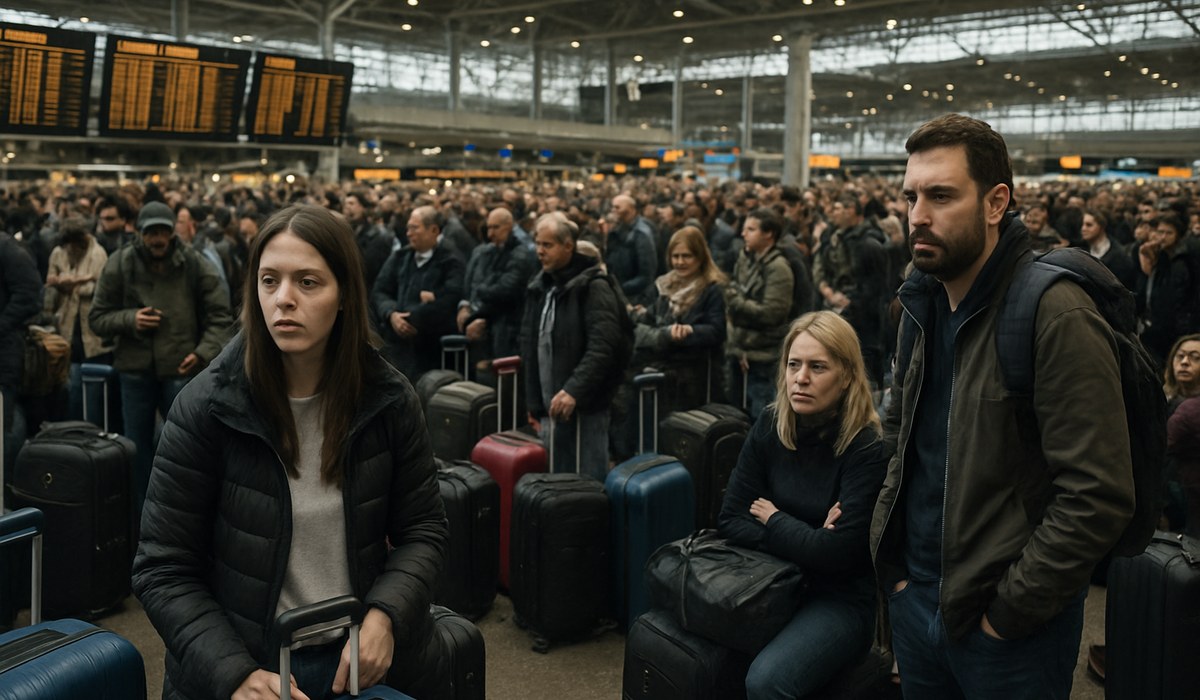 Hundreds Travellers Stranded as Europe Faces 1,872 Flight Delays Across Major Hubs