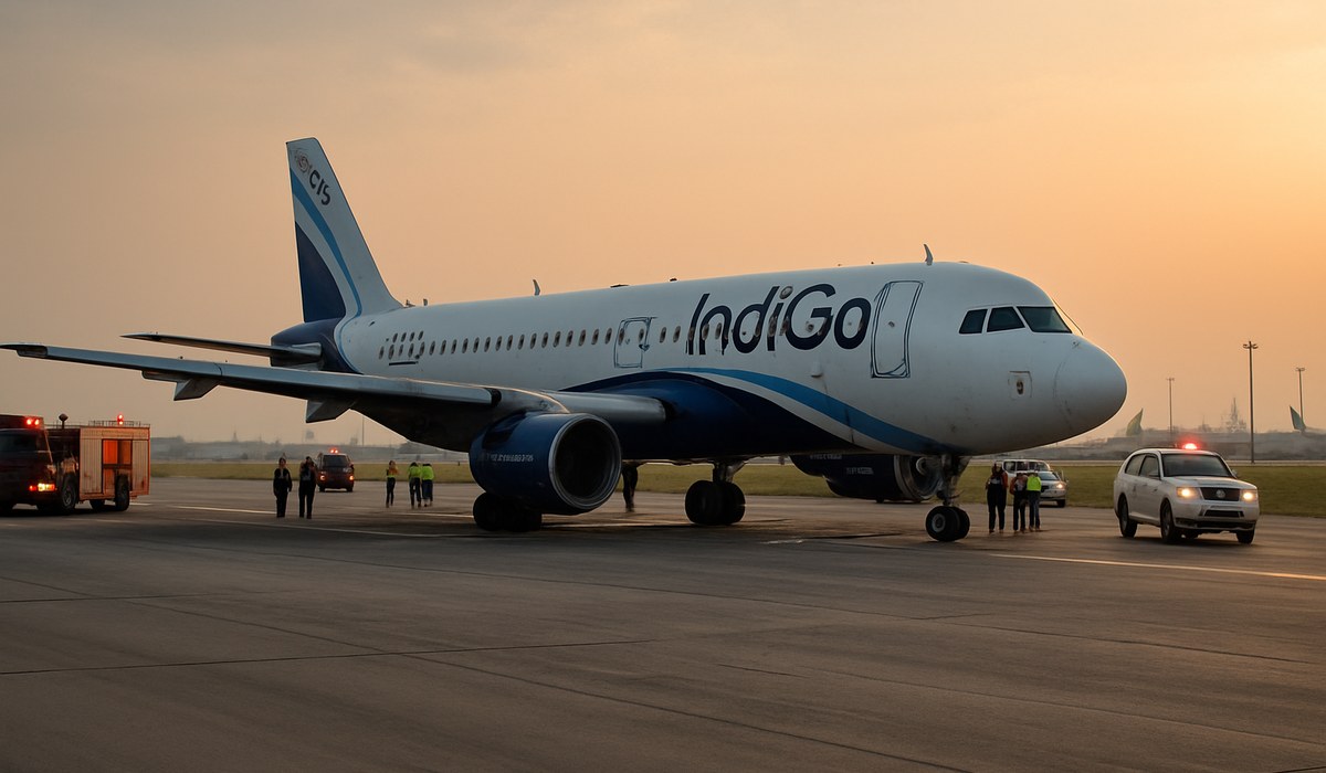 IndiGo Flight Makes Emergency Landing After Engine Failure Over Delhi