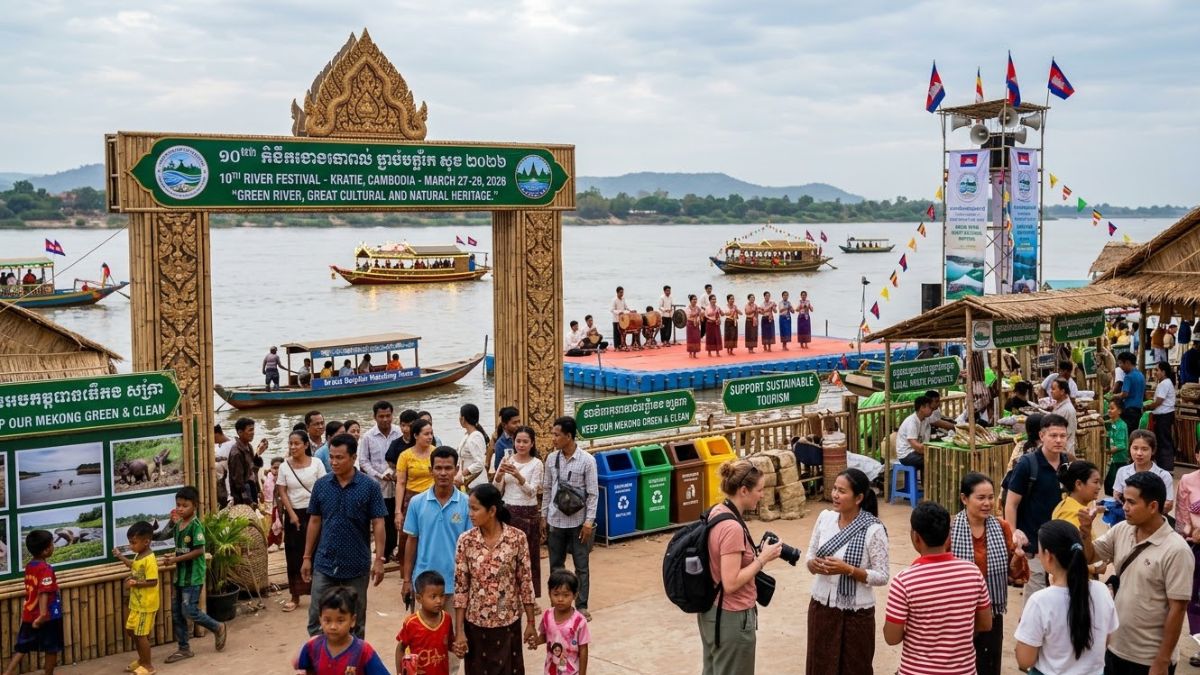 Kratie's 10th River Festival Unveils Eco-Tourism Boom