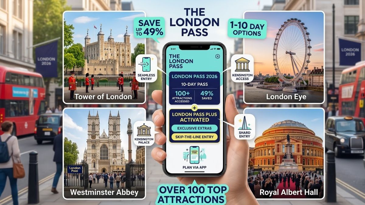 London Pass Unlocks 100+ Attractions – Save 49% Now