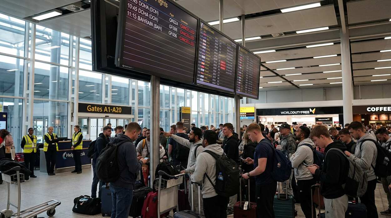 Manchester Airport Flights to Doha & Bahrain Cancelled — Thousands Stranded