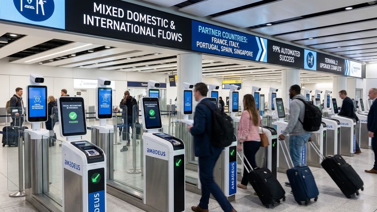 Manchester Airport T2 Goes Biometric France Italy Join Seamless 