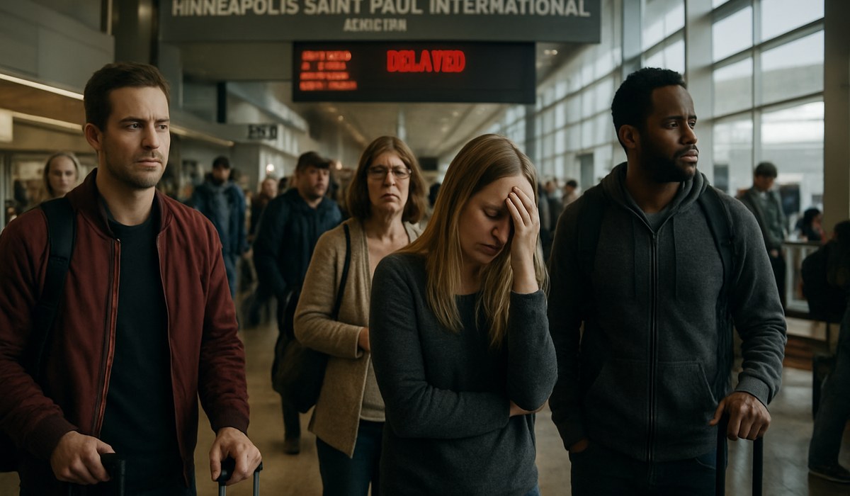 America United States: MSP Airport Grounds Four Flights, Major Delays Surge
