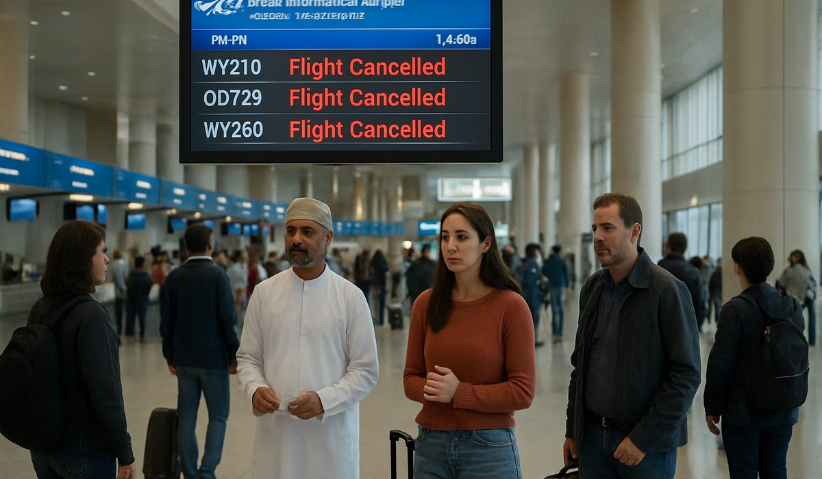 Oman Airport Travel Disrupted: Seeb Flight Cancellations Hit Bahrain, Doha Routes