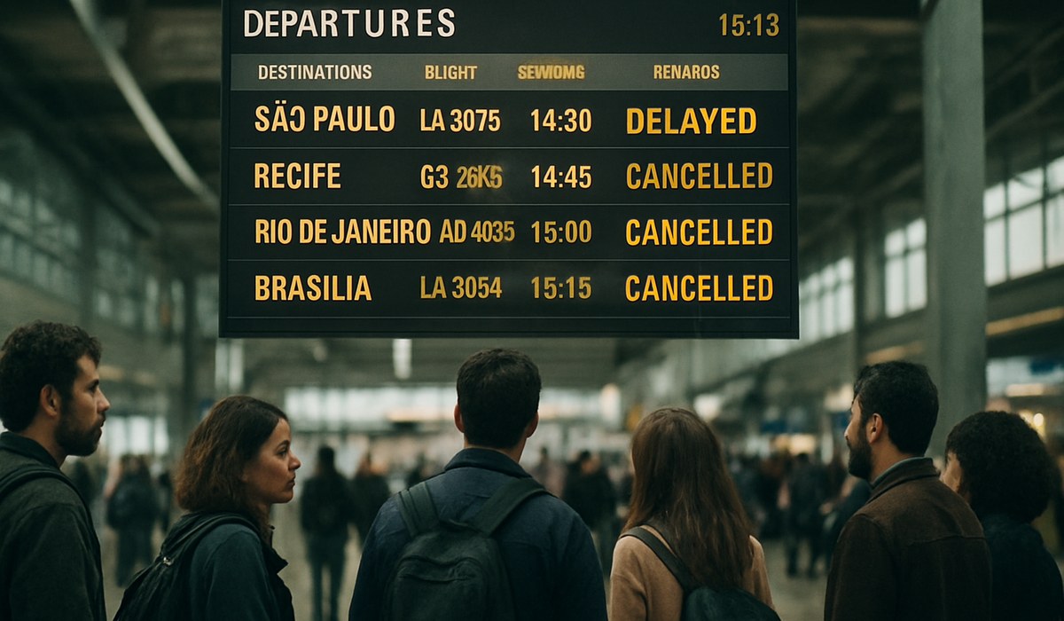 Paulo Recife Delays: 48 Flight Disruptions Hit Brazilian Hubs