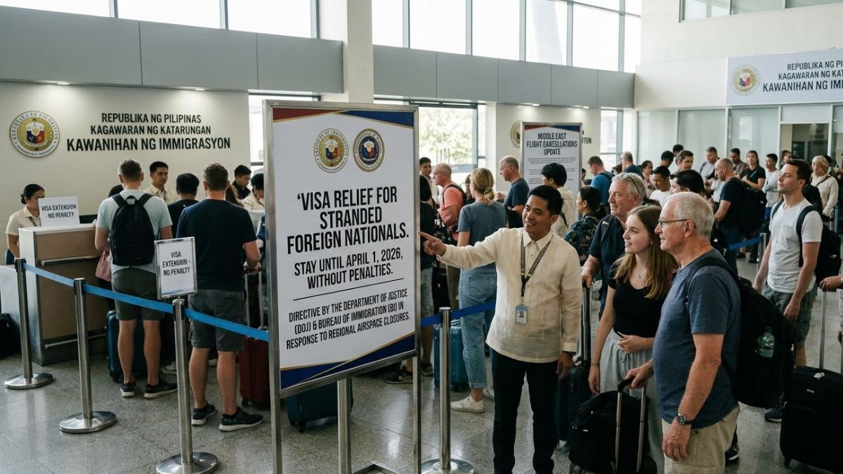 Philippines Extends Visa Relief for Stranded Travelers Until April 1