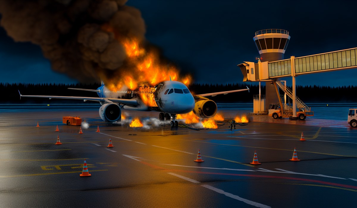 Riga AirBaltic Airbus A220 Fire: First-Ever Total Loss in 2026