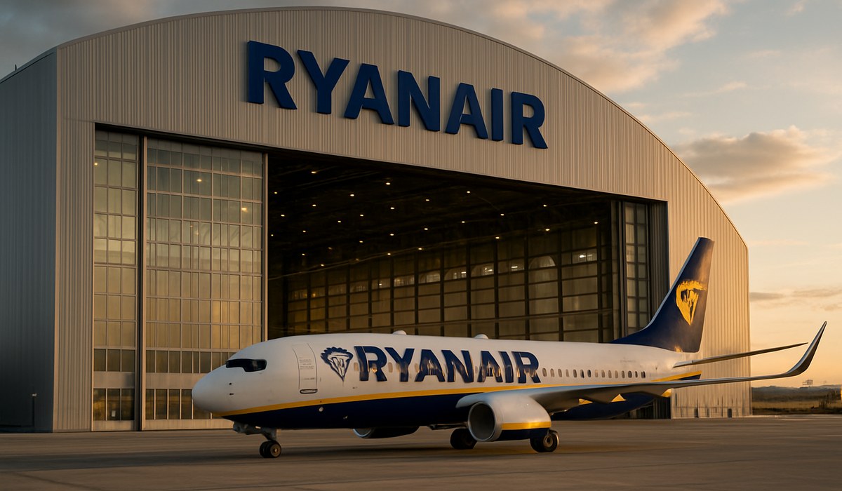 Spain Europe Aviation: Ryanair Opens €25M Madrid Maintenance Hub