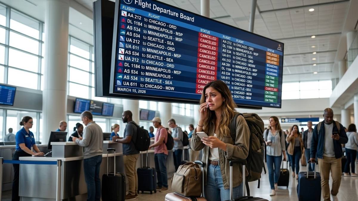 San Diego Airport Flight Chaos: Hundreds of Passengers Stranded as Major Routes Go Dark