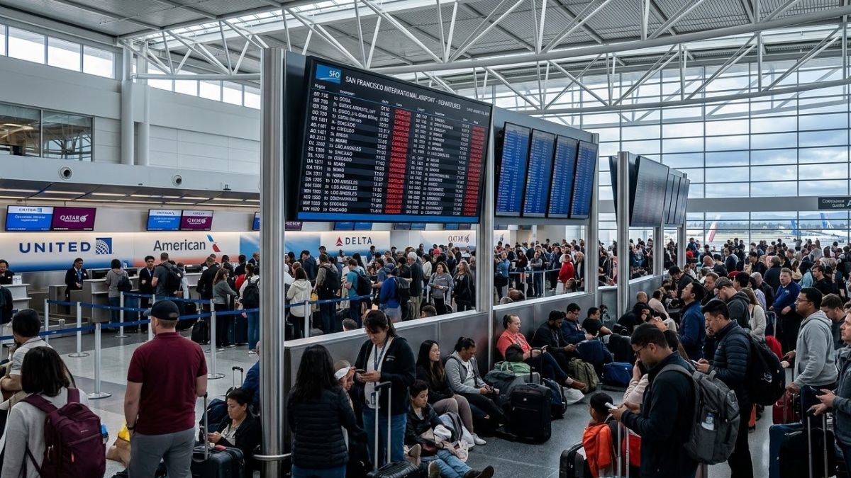 SFO Chaos: 40 Flight Cancellations Disrupt Dubai, Doha, Miami Routes