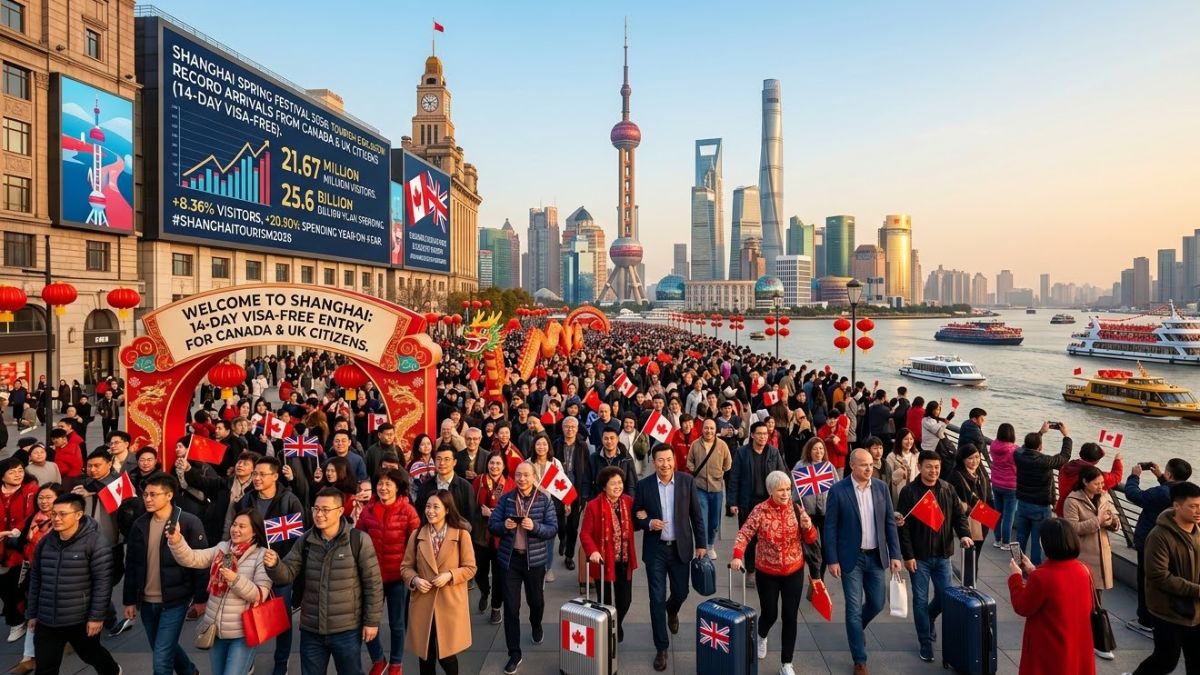 Canada, UK Visa-Free Boost Shanghai Tourism Boom 2026
