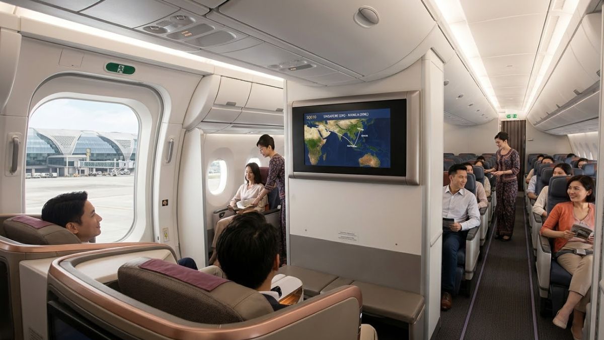 Singapore Airlines Upgrades Manila Route with A350 Business Class