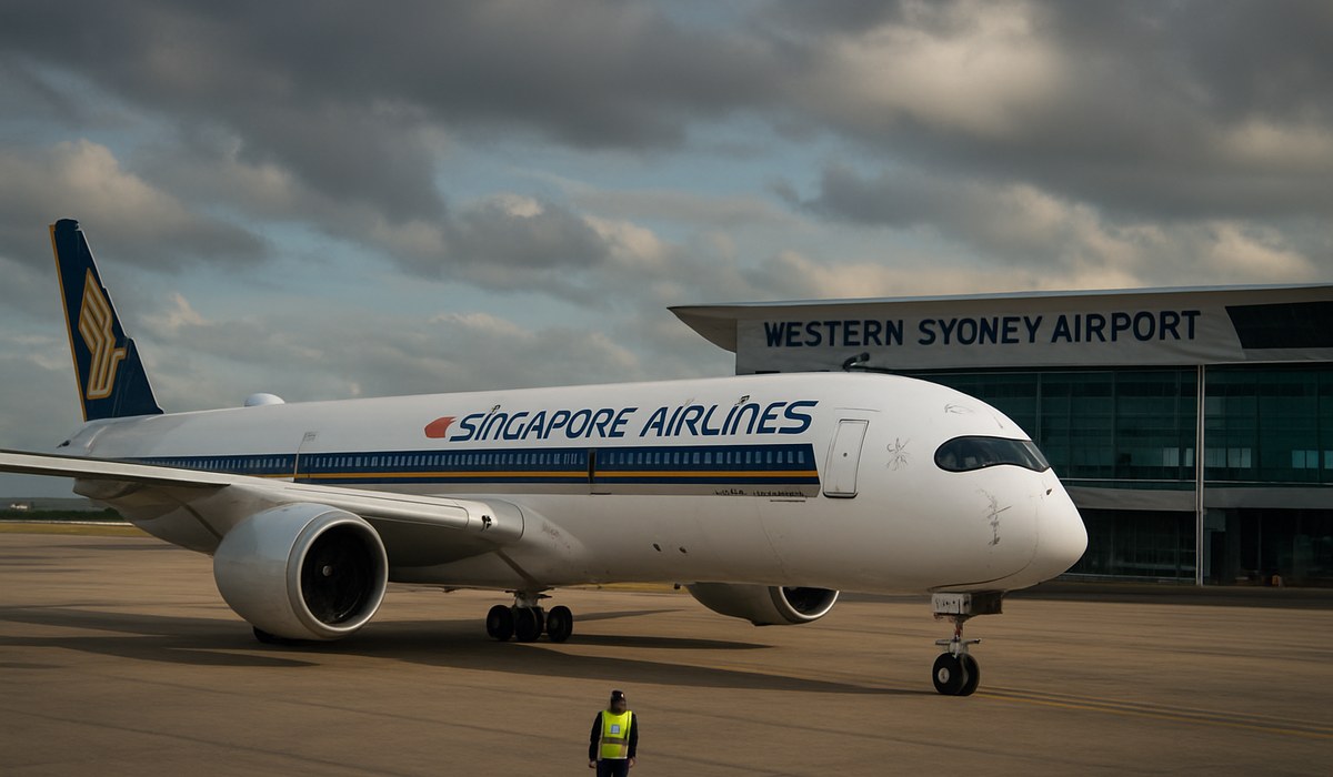 Australia A350 Airline: Singapore Airlines Launches Western Sydney Route
