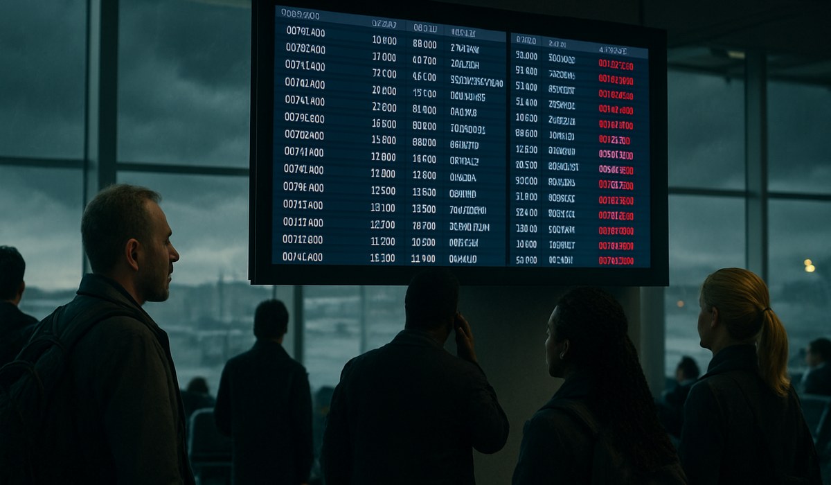 Storms Staffing Turmoil Snarl Flights: 3K+ Delays Hit US Hubs