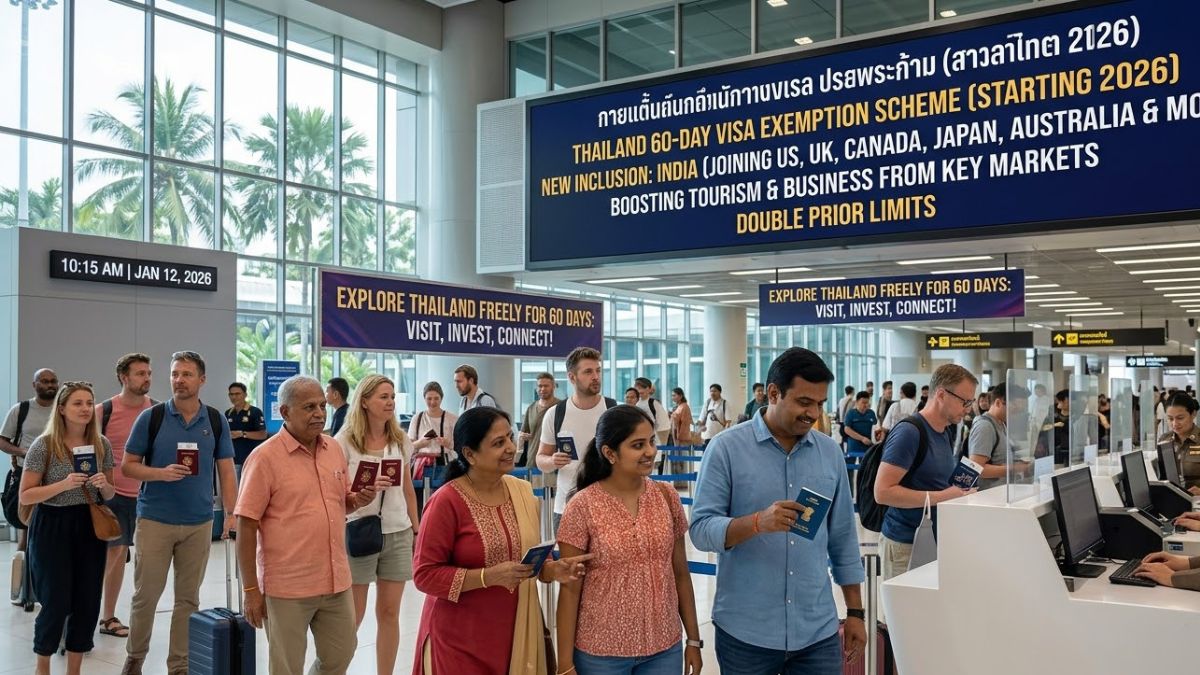 India Unlocks Thailand's 60-Day Visa-Free Stay for 2026