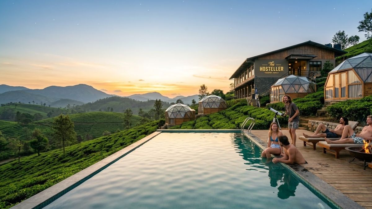The Hosteller Launches Vagamon Stargazing Haven with Infinity Pool