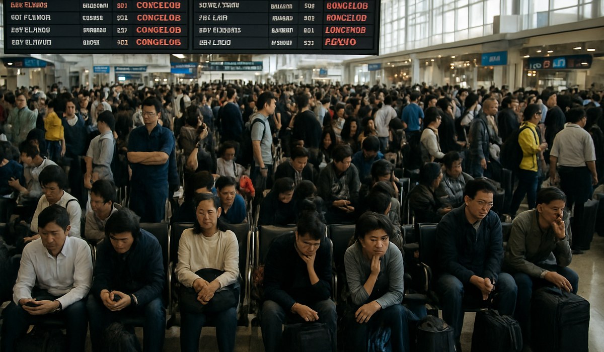 Thousands Passengers Grounded Across Asia: 195 Cancellations, 2,660 Flight Delays in March 2026