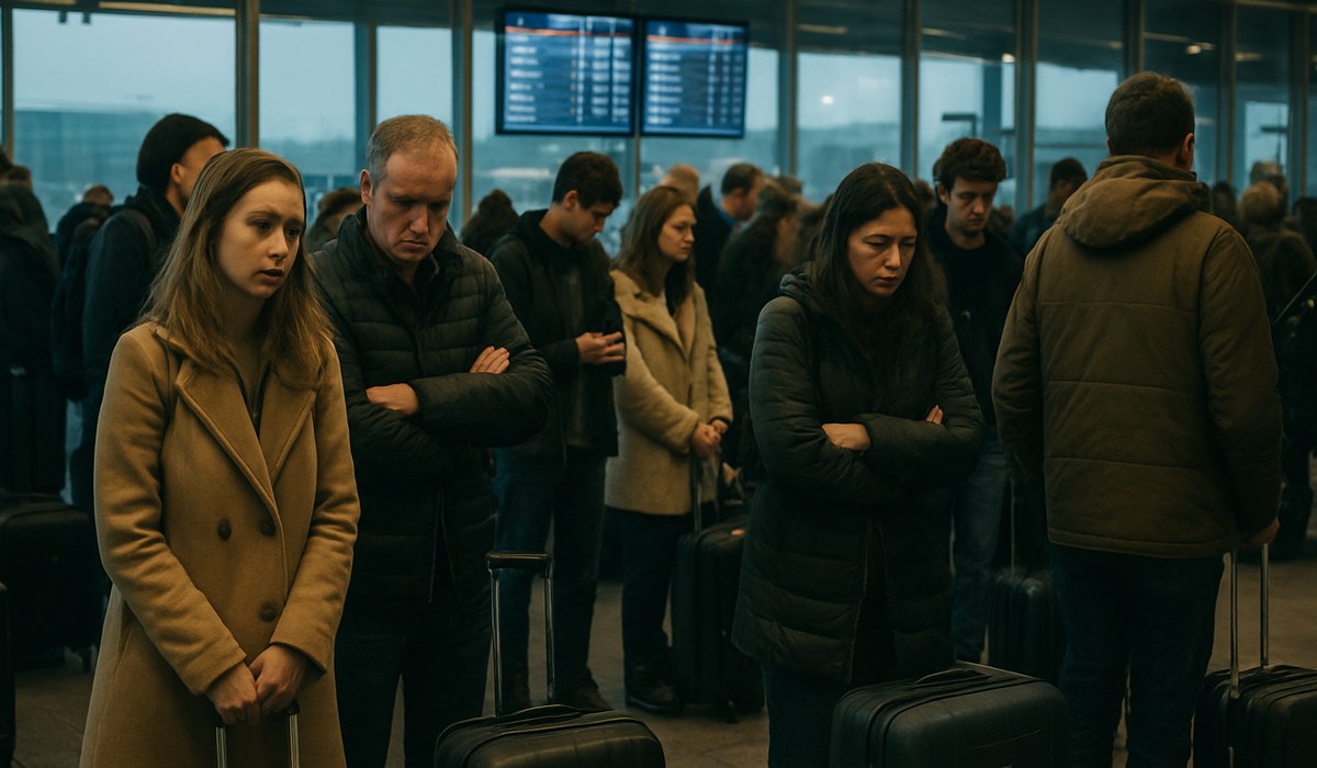 Travel Across Netherlands Disrupted: 40 Flights Canceled, 335 Delayed at Heathrow and Schiphol